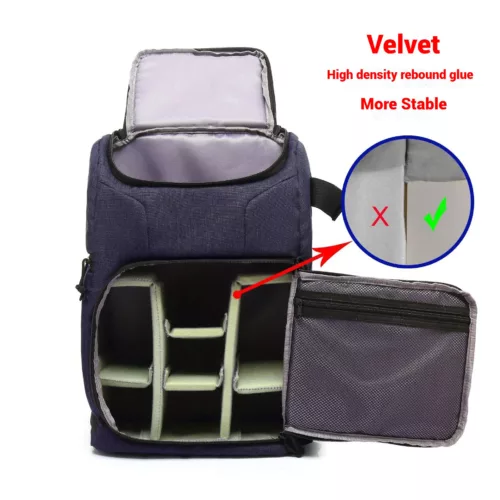 Sac à dos photo étanche multifonction – compatible Sony Canon Nikon, usage extérieur