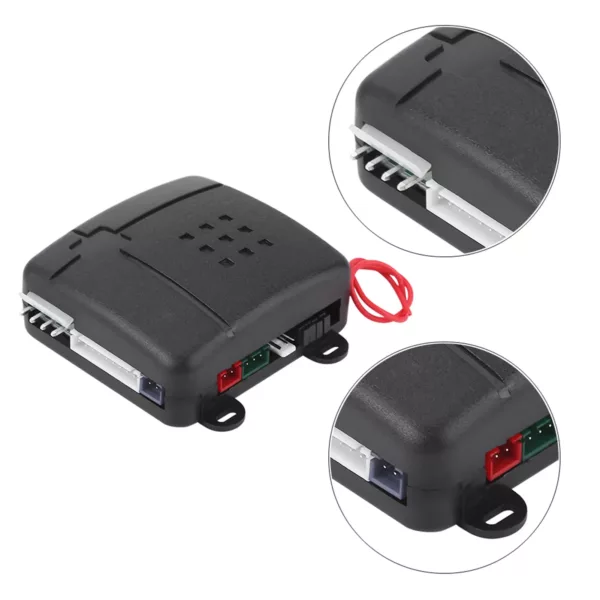 Alarme voiture universelle avec télécommande – système antivol sans fil 12V – Image 2