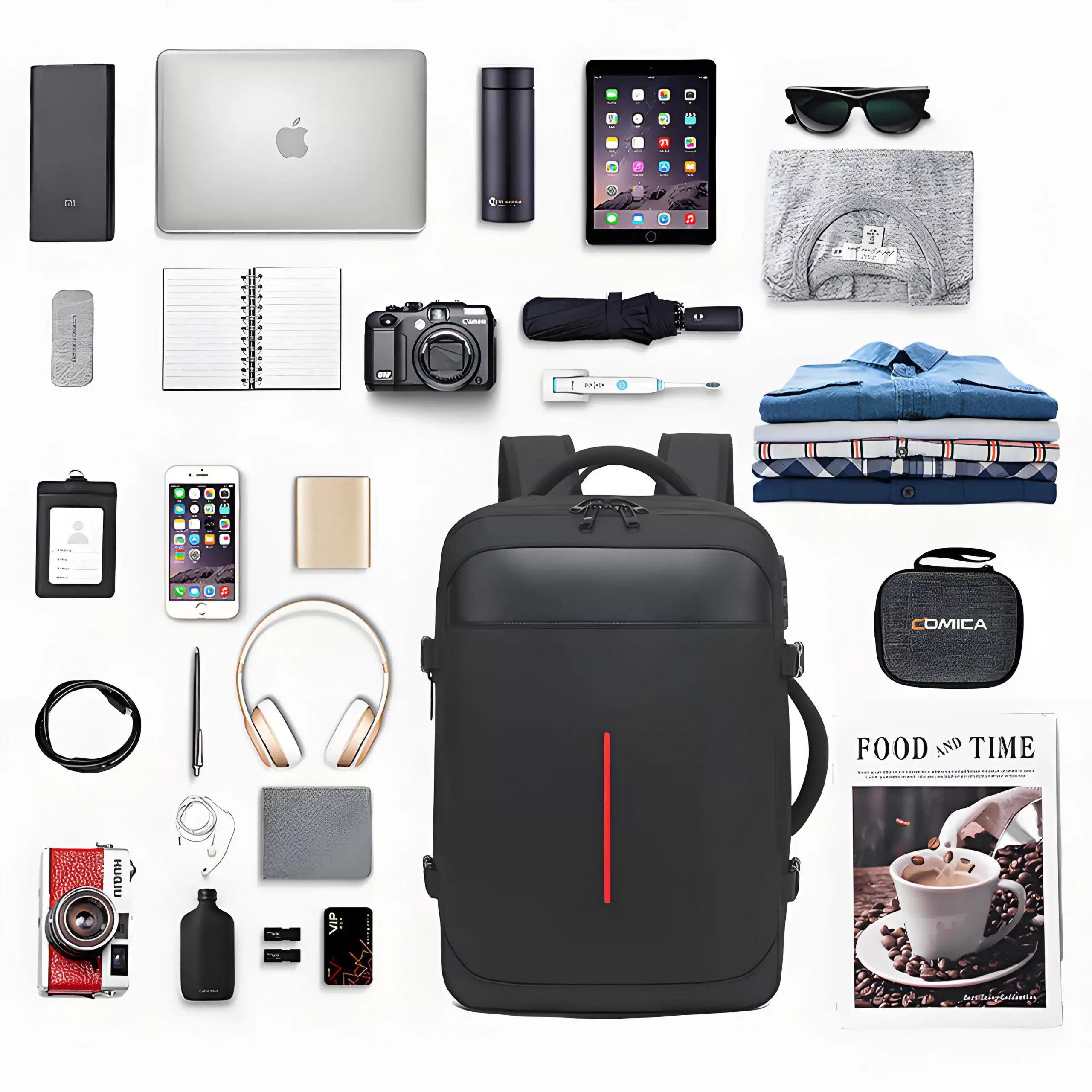 Sac à dos homme affaires – grande capacité pour ordinateur portable et voyage