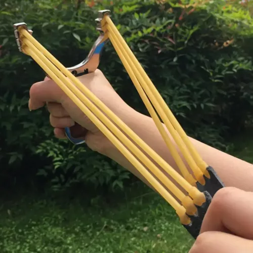 Alternative view of Bandes élastiques en caoutchouc pour catapulte – recharge durable et résistante