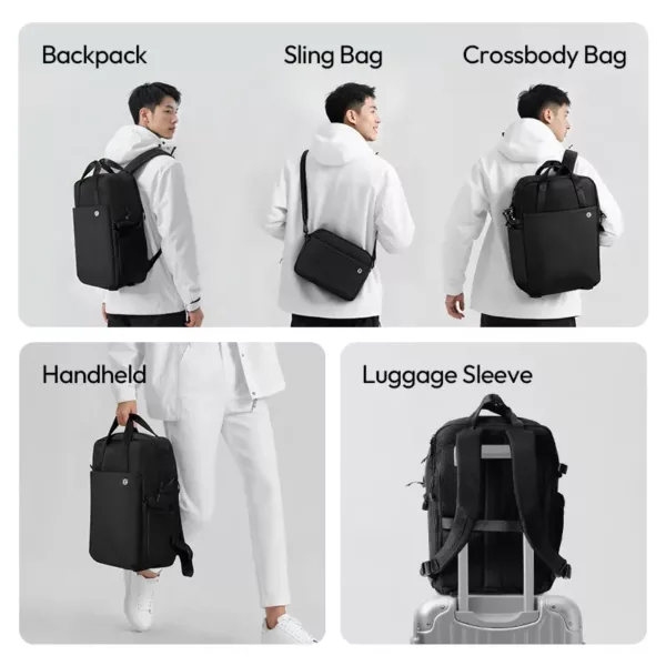 Sac photo professionnel avec compartiments modulables – pour appareil et PC portable