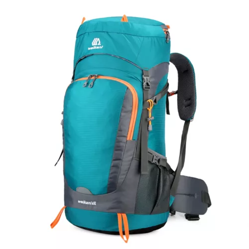 Sac à dos randonnée 65L imperméable avec housse pluie – trekking et voyage