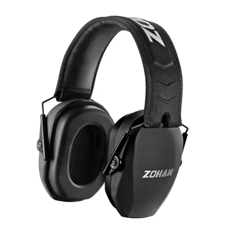 Casque anti-bruit pour tir – protection auditive passive NRR 27dB noir