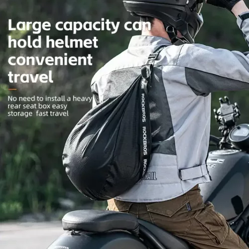 Sac à dos moto réfléchissant compatible casque – pour Benelli TRK 502/502X/TNT