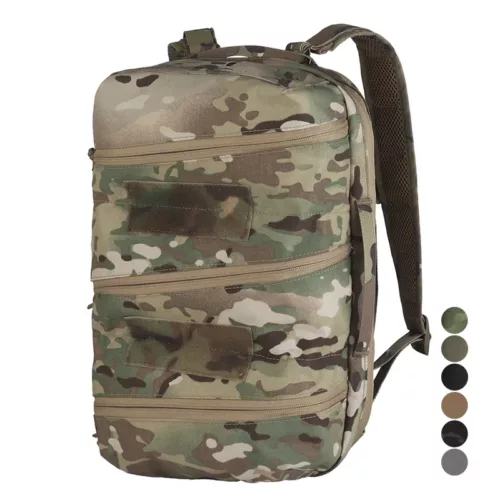 Sac à dos de chasse tactique 30L camo militaire avec multiples compartiments