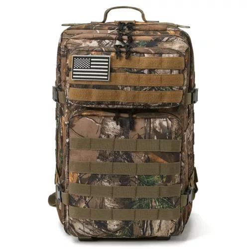Alternative view of Sac à dos tactique 45L grande capacité – nylon imperméable noir pour outdoor