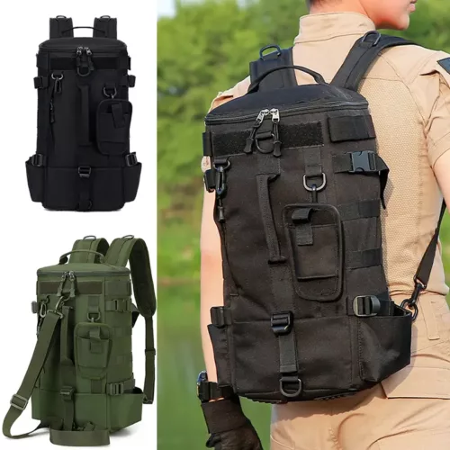 Sac à dos tactique 40L militaire imperméable – camouflage outdoor chasse randonnée