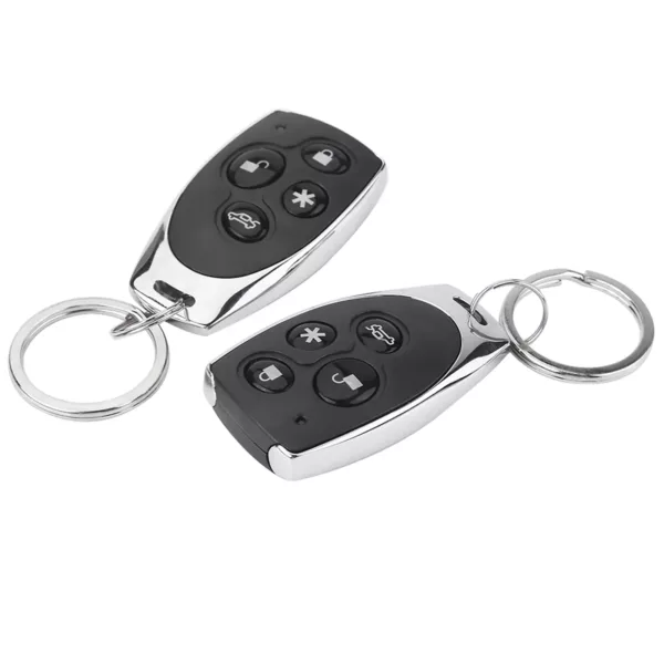 Alarme voiture universelle avec télécommande – système antivol sans fil 12V – Image 4