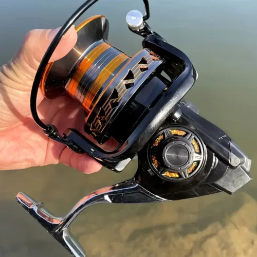 Moulinet de pêche en métal haute performance – série DH9000 à 12000