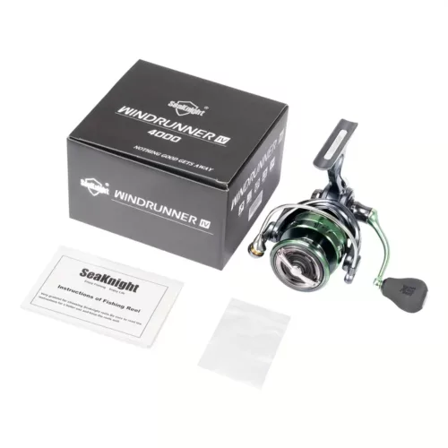 Moulinet de pêche spinning WR Series – robuste et fluide pour eau douce et salée