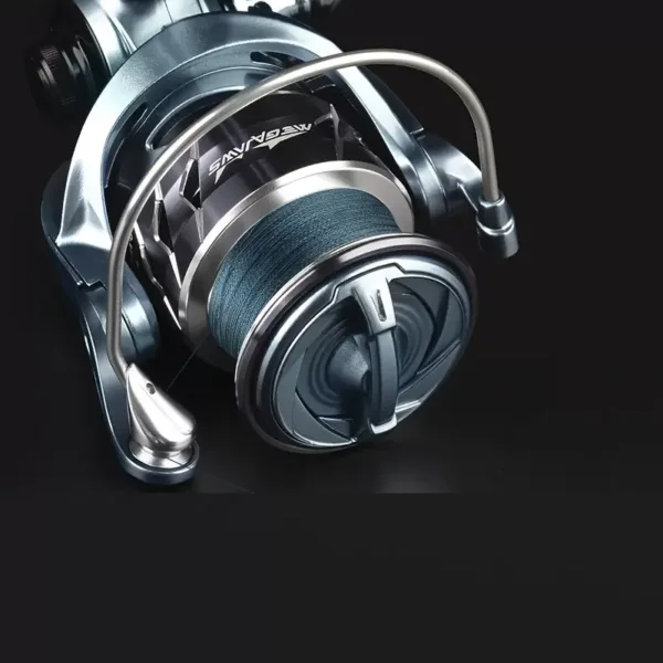 Moulinet spinning longue distance Megajaws – haute performance pour pêche au lancer