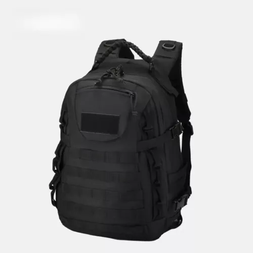 Sac à dos randonnée imperméable grande capacité 50L – nylon léger noir