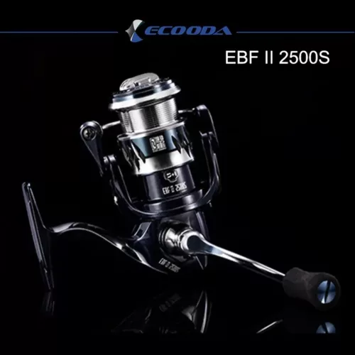 Moulinet de pêche spinning EBFⅡ en métal – robuste et fluide pour eau douce/mer