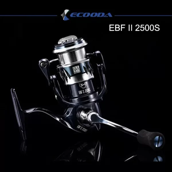 Moulinet de pêche spinning EBFⅡ en métal – robuste et fluide pour eau douce/mer