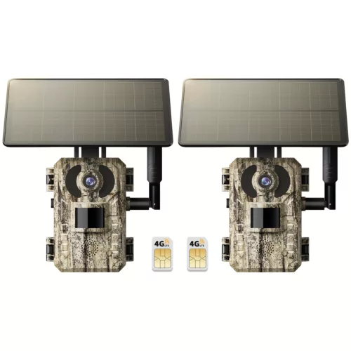 Alternative view of Caméra de chasse Solaire 4G LTE HD avec vision nocturne – détection de mouvement