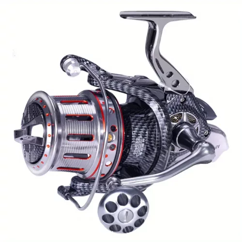 Moulinet de pêche spinning métal étanche mer 10+1 roulements frein 25kg gros poissons