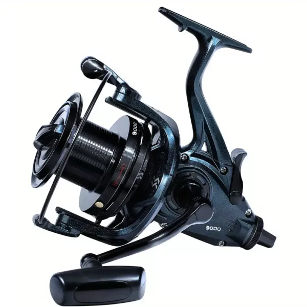 Moulinet de pêche spinning haute capacité – frein puissant et récupération fluide