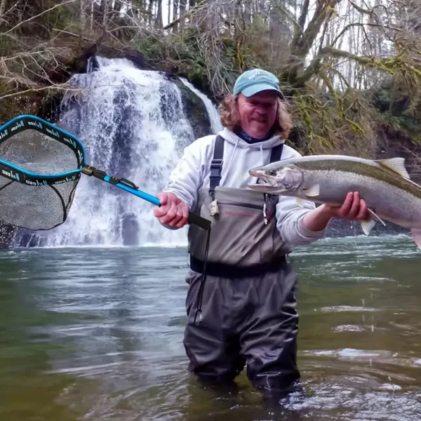 Filet de pêche flottant nylon renforcé – maillage résistant antidéchirure