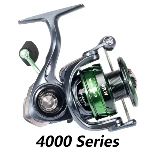 Moulinet de pêche spinning WR Series – robuste et fluide pour eau douce et salée
