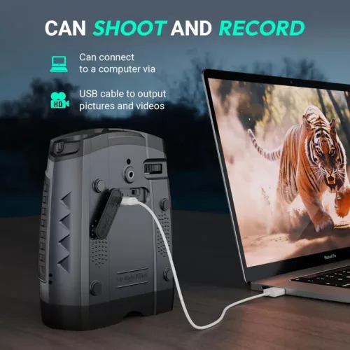 Jumelles vision nocturne infrarouge 4K avec écran LCD et enregistrement vidéo