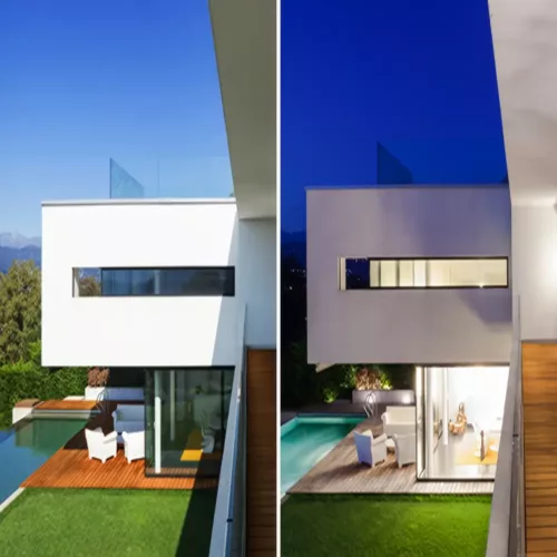 Caméra de surveillance solaire 3MP – vision 360° HD couleur, alerte et interphone