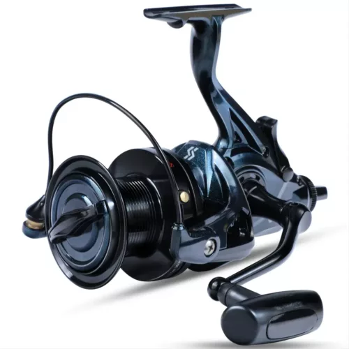 Moulinet de pêche spinning haute capacité – frein puissant et récupération fluide