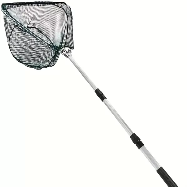 Épuisette de pêche pliable ultra-légère avec manche aluminium ergonomique