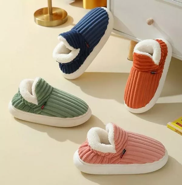 Chaussons Chauds Pour Homme Et Femme – Image 6