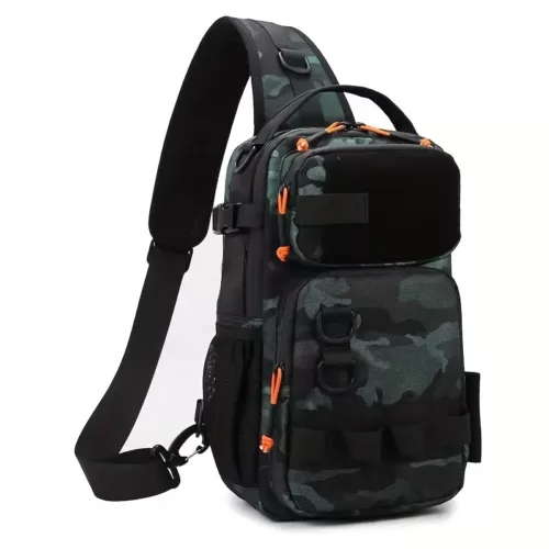 Sac à dos de pêche léger avec cordon de serrage – rangement matériel outdoor