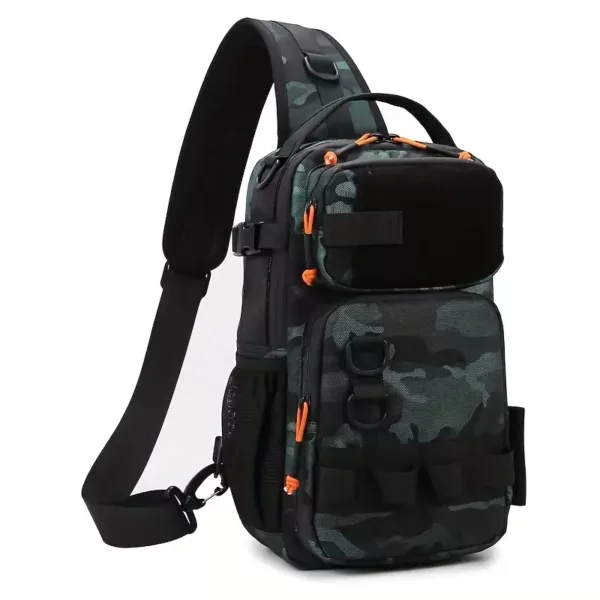 Sac à dos de pêche léger avec cordon de serrage – rangement matériel outdoor