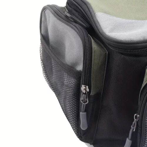 Sac de pêche multifonction en tissu Oxford – bandoulière rangement leurres