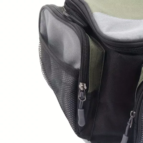 Sac de pêche multifonction en tissu Oxford – bandoulière rangement leurres