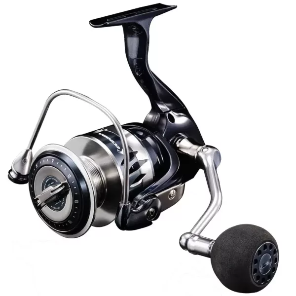 Moulinet de pêche spinning EBFⅡ en métal – robuste et fluide pour eau douce/mer
