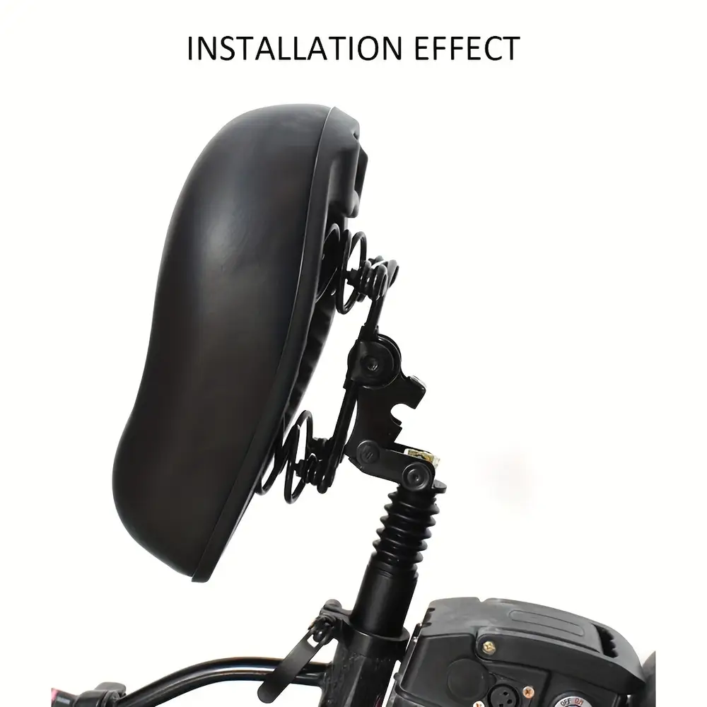 Tige de selle télescopique avec siège pivotant 360° et amortisseur intégré