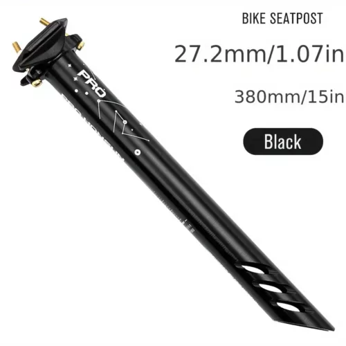 Tige de selle télescopique vélo route et VTT en alliage d'aluminium léger