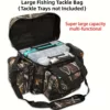 Sac de pêche pour homme grande capacité – motif camouflage et multiples poches