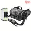 Sac de pêche multifonction avec bretelles – rangement matériel et accessoires