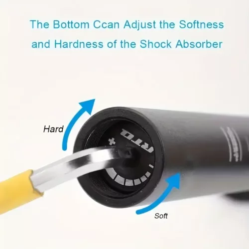 Tige de selle télescopique suspendue pour VTT – confort et amorti renforcé