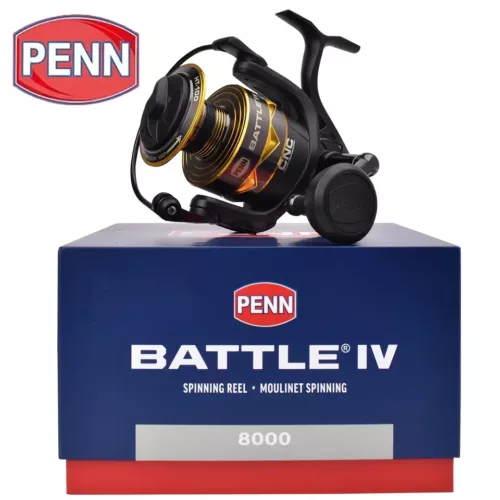 Moulinet spinning Penn Battle IV – robuste et fluide pour pêche en mer