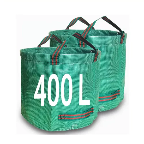 Sac à déchets de jardin renforcé – réutilisable, grande capacité, poignées solides