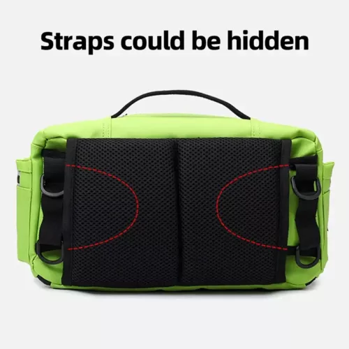 Sac de pêche à bandoulière multi-poches – rangement pratique pour leurres et accessoires