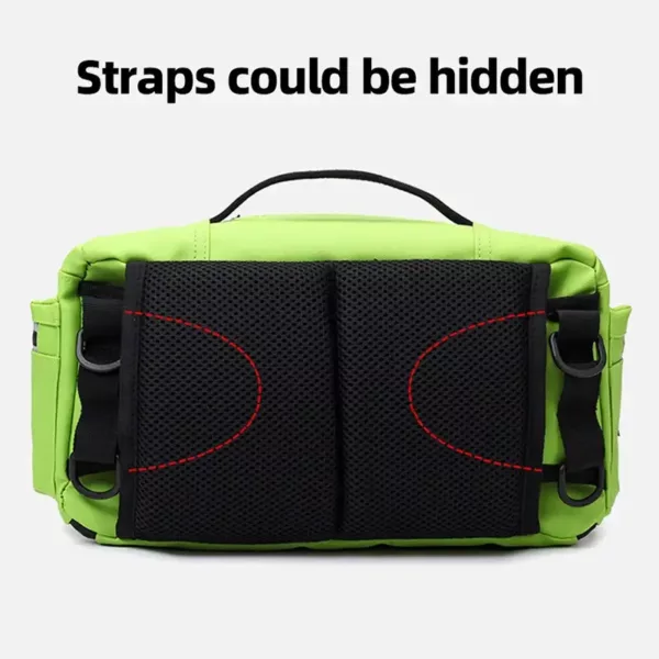 Sac de pêche à bandoulière multi-poches – rangement pratique pour leurres et accessoires