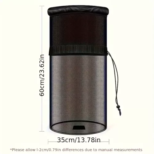 Filet de pêche pliable avec flotteur – panier à poissons robuste et portable