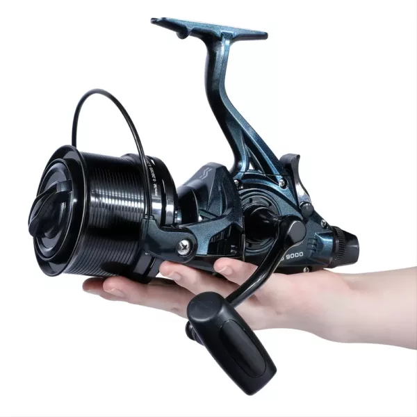 Moulinet de pêche spinning haute capacité – frein puissant et récupération fluide