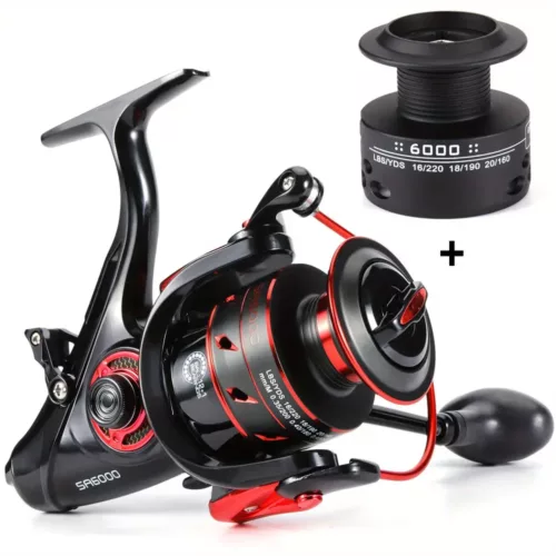 Moulinet spinning 12+1 roulements fluide et robuste pour pêche en eau douce
