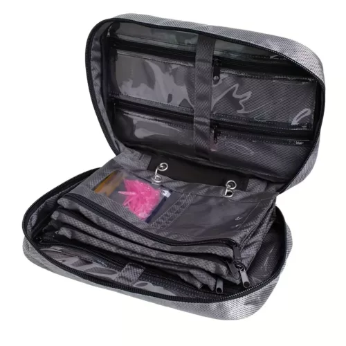 Sac de rangement pêche 6 compartiments – organiseur appâts et accessoires