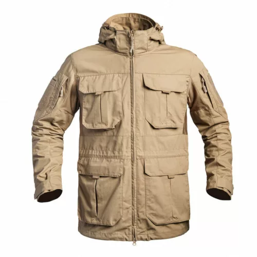 Veste Longue Militaire Sable Fighter